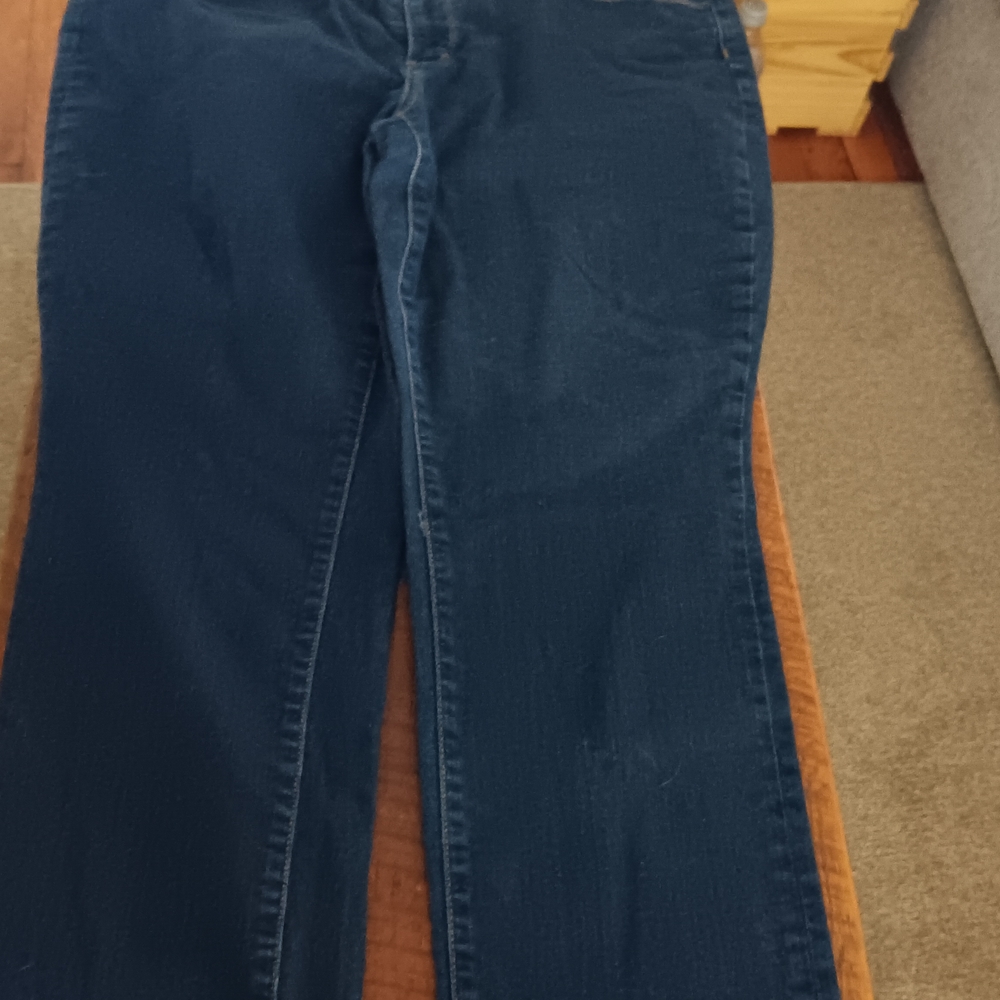 Eddie Bauer Navy Straight Leg Jeans